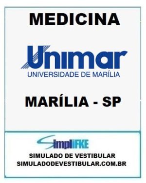 UNIMAR - MEDICINA (MARÍLIA - SP)