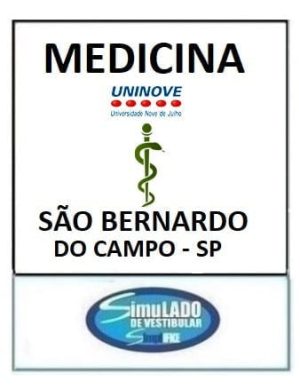 UNINOVE - MEDICINA (SÃO BERNARDO DO CAMPO - SP)