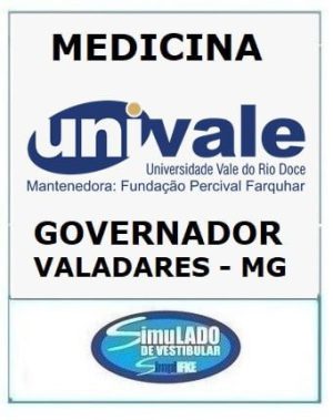 UNIVALE - MEDICINA (GOVERNADOR VALADARES - MG)