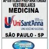 KIT APOSTILAS PREPARATÓRIAS PARA O VESTIBUALR DA "UNISANTANNA MEDICINA SÃO PAULO-SP 2025-1."!!!