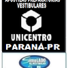 KIT APOSTILAS PREPARATÓRIAS PARA O VESTIBULAR DA UNICENTRO-PR 2025-1.!!!