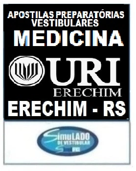 KIT 135 APOSTILAS PREPARATÓRIAS PARA O VESTIBULAR DA "URI MEDICINA ERECHIM-RS 2025-2" !!!SÃO MAIS DE 126 MIL EXERCÍCIOS PARA VOCÊ TREINAR EM APOSTILAS COMPLETAS,  COM TEORIA APROFUNDADA, FICHAS RESUMOS E EXERCÍCIOS COM RESOLUÇÕES E GABARITOS!!! E TAMBÉM, 1 PROVA "URI MEDICINA ERECHIM-RS DE 2023-1”, COM GABARITOS PARA VOCÊ TREINAR E PRATICAR SEUS CONHECIMENTOS!!! E MAIS, 5 APOSTILAS BÔNUS DO “ENEM” COM 7 MIL EXERCÍCIOS, COM GABARITOS E RESOLUÇÕES !!! E, 1450 LINKS DE VIDEOAULAS SELECIONADAS COM 10 A 15 MINUTOS DE DURAÇÃO (COM TODOS OS CONTEÚDOS E MATÉRIAS) !!! OBS: MATERIAL DIGITAL EM PDF (PODE SER TOTALMENTE IMPRESSO) !!! KIT URI ERECHIM-RS 2025-2.!!!  