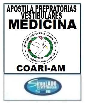 KIT REVISÃO FINAL VESTIBULAR "UFAM MEDICINA COARI-AM 2026-1"!!! SÃO MAIS DE 40 MIL EXERCÍCIOS (TESTES E DISCURSIVAS), COM GABARITOS E/OU RESOLUÇÕES, TEORIA APROFUNDADA E FICHAS-RESUMO!!! TAMBÉM INCLUI 17 PROVA DA "UFAM DE 2013 ATÉ 2025”, COM GABARITOS, PARA VOCÊ TREINAR E PRATICAR SEUS CONHECIMENTOS.!!! OBS: MATERIAL DIGITAL EM PDF (TOTALMENTE IMPRIMÍVEL)!!! KIT REVISÃO FINAL UFAM MEDICINA COARI-AM.!!!