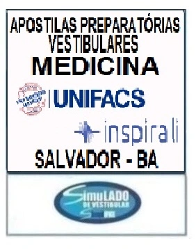 KIT REVISÃO FINAL VESTIBULAR “UNIFACS MEDICINA SALVADOR-BA BANCA STRIX 2026-1”! SÃO 7 APOSTILAS DE REVISÃO FINAL PARA MEDICINA, COM TEORIA RESUMIDA E MAIS DE 10 MIL QUESTÕES (TESTES E DISCURSIVAS), COM GABARITOS E/OU RESOLUÇÕES! TAMBÉM INCLUI 38 PROVAS DA “BANCA STRIX MEDICINA DE 2015-1 ATÉ 2025-2 NA VERSÕES ONLINE E PRESENCIAIS", COM GABARITOS PARA VOCÊ TREINAR E PRATICAR SEUS CONHECIMENTOS! E MAIS: 1 APOSTILA DE FICHAS-RESUMO (COM TODA A TEORIA RESUMIDA EM FLASHCARDS)! OBS.: MATERIAL DIGITAL EM PDF (PODE SER TOTALMENTE IMPRESSO)! KIT UNIFACS MEDICINA SALVADOR-BA BANCA STRIX 2026-1!