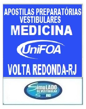 KIT REVISÃO FINAL VESTIBULAR "UNIFOA MEDICINA VOLTA REDONDA-RJ 2026-1"!!! SÃO 15 APOSTILAS DE REVISÃO FINAL DE MEDICINA, COM TEORIA RESUMIDA E MAIS DE 10 MIL QUESTÕES (TESTES E DISCURSIVAS), COM GABARITOS E/OU RESOLUÇÕES!!! TAMBÉM 1 PROVA DA "UNIFOA MEDICINA VOLTA REDONDA-RJ 2019-1", COM GABARITOS, PARA VOCÊ TREINAR E PRATICAR SEUS CONHECIMENTOS!!! E MAIS: 1 APOSTILA DE FICHAS-RESUMO (COM TODA A TEORIA RESUMIDA EM FLASHCARDS)!!! OBS.: MATERIAL DIGITAL EM PDF (PODE SER TOTALMENTE IMPRESSO)!!!