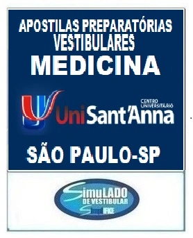 KIT REVISÃO VESTIBULAR "UNISANTANNA MEDICINA SÃO PAULO-SP 2026-1”! SÃO 15 APOSTILAS DE REVISÃO FINAL, COM TEORIA RESUMIDA E MAIS DE 21 MIL QUESTÕES (TESTES E DISCURSIVAS), COM GABARITOS E/OU RESOLUÇÕES! E TAMBÉM, 8 PROVAS "FUNORTE INTEGRADO (UNISANTANNA)  MEDICINA DE 2016-1 ATÉ 2025-2″, COM GABARITOS, PARA VOCÊ TREINAR E PRATICAR SEUS CONHECIMENTOS! E MAIS: 1 APOSTILA DE FICHAS-RESUMO (COM TODA A TEORIA RESUMIDA EM FLASHCARDS)! OBS.: MATERIAL DIGITAL EM PDF (PODE SER TOTALMENTE IMPRESSO)! KIT REVISÃO UNISANTANNA MEDICINA SÃO PAULO-SP 2026-1.!