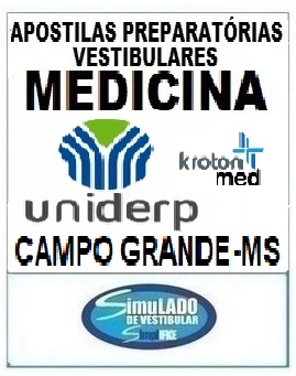 KIT REVISÃO FINAL VESTIBULAR "UNIDERP MEDICINA CAMPO GRANDE-MS 2026-2”! SÃO 19 APOSTILAS DE REVISÃO FINAL, COM TEORIA RESUMIDA E MAIS DE 21 MIL QUESTÕES (TESTES E DISCURSIVAS), COM GABARITOS E RESOLUÇÕES!  E INCLUI TAMBÉM, 5 PROVAS “UNIDERP MEDICINA CAMPO GRANDE-MS BANCA ECONRIO DE 2025-1 ATÉ 2026-1”, COM GABARITOS, PARA VOCÊ TREINAR E PRATICAR SEUS CONHECIMENTOS ! E MAIS, 70 PROVAS “VESTIBULAR MEDICINA BANCA ECONRIO”, COM GABARITOS, PARA VOCÊ TURBINAR SUA PREPARAÇÃO! E MAIS: 1 APOSTILA DE FICHAS-RESUMO (TEORIA EM FLASHCARDS)! OBS.: MATERIAL DIGITAL EM PDF (PODE SER TOTALMENTE IMPRESSO)! KIT REVISÃO UNIDERP MEDICINA CAMPO GRANDE-MS 2026-2.!