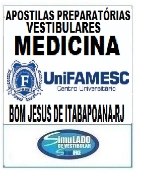 KIT REVISÃO FINAL VESTIBULAR "UNIFESO MEDICINA TERESÓPOLIS-RJ 2026-2”! SÃO 19 APOSTILAS DE REVISÃO FINAL, COM TEORIA RESUMIDA E MAIS DE 21 MIL QUESTÕES (TESTES E DISCURSIVAS), COM GABARITOS E RESOLUÇÕES!  E INCLUI TAMBÉM, 11 PROVAS "UNIFESO MEDICINA TERESÓPOLIS-RJ BANCA ECONRIO DE 2020-1 ATÉ 2026-1”, COM GABARITOS, PARA VOCÊ TREINAR E PRATICAR SEUS CONHECIMENTOS ! E MAIS, 70 PROVAS “VESTIBULAR MEDICINA BANCA ECONRIO”, COM GABARITOS, PARA VOCÊ TURBINAR SUA PREPARAÇÃO! E MAIS: 1 APOSTILA DE FICHAS-RESUMO (TEORIA EM FLASHCARDS)! OBS.: MATERIAL DIGITAL EM PDF (PODE SER TOTALMENTE IMPRESSO)! KIT REVISÃO UNIFESO MEDICINA TERESÓPOLIS-RJ 2026-2.! (cópia)