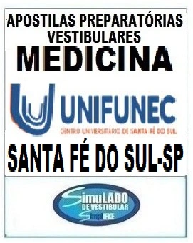 KIT REVISÃO VESTIBULAR “UNIFUNEC MEDICINA SANTA FÉ DO SUL-SP 2026-2”! SÃO 19 APOSTILAS DE REVISÃO FINAL, COM TEORIA RESUMIDA E MAIS DE 21 MIL QUESTÕES (TESTES E DISCURSIVAS), COM RESOLUÇÕES E GABARITOS! E TAMBÉM, 5 PROVAS "UNIFUNEC MEDICINA SANTA FÉ DO SUL-SP BANCA VUNESP DE 2022-1 ATÉ 2026-1″, COM GABARITOS, PARA VOCÊ TREINAR E PRATICAR SEUS CONHECIMENTOS! E MAIS: 1 APOSTILA DE FICHAS-RESUMO (TEORIA EM FLASHCARDS)! OBS.: MATERIAL DIGITAL EM PDF (PODE SER TOTALMENTE IMPRESSO)! KIT REVISÃO UNIFUNEC MEDICINA SANTA FÉ DO SUL-SP 2026-2.!