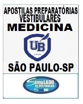KIT REVISÃO VESTIBULAR DA “UB MEDICINA SÃO PAULO-SP 2026-1”! SÃO 19 APOSTILAS DE REVISÃO FINAL, COM TEORIA RESUMIDA E MAIS DE 21 MIL QUESTÕES (TESTES E DISCURSIVAS), COM GABARITOS E RESOLUÇÕES! E TAMBÉM, 2 PROVAS DA "UB MEDICINA-SP DE 2021-1 E 2022-2″, COM GABARITOS, PARA VOCÊ TREINAR E PRATICAR SEUS CONHECIMENTOS! E MAIS: 1 APOSTILA DE FICHAS-RESUMO (COM TODA A TEORIA RESUMIDA EM FLASHCARDS)! OBS.: MATERIAL DIGITAL EM PDF (PODE SER TOTALMENTE IMPRESSO)! KIT REVISÃO UB MEDICINA SÃO PAULO-SP 2026-1.!