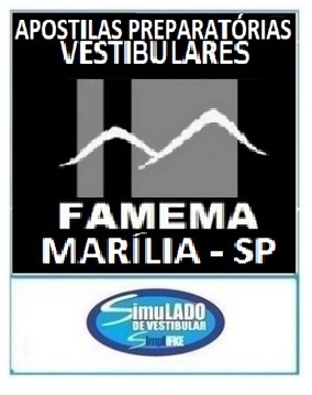 KIT 119 APOSTILAS PREPARATÓRIAS PARA O VESTIBULAR DA “FAMEMA MARÍLIA-SP 2027" ! SÃO MAIS DE 90 MIL QUESTÕES (TESTES E DISCURSIVAS), PARA VOCÊ TREINAR EM APOSTILAS COMPLETAS COM TEORIA APROFUNDADA, FICHAS RESUMO E EXERCÍCIOS COM GABARITOS E RESOLUÇÕES! E TAMBÉM, 11 PROVAS "FAMEMA MARÍLIA-SP BANCA VUNESP DE 2015 ATÉ 2026", COM RESOLUÇÕES E COMENTÁRIOS DE TODAS AS QUESTÕES (TESTES E DISCURSIVAS), PARA VOCÊ TREINAR E PRATICAR SEUS CONHECIMENTOS.! E MAIS, 4 APOSTILAS BÔNUS DO ENEM, COM 2 MIL QUESTÕES (TESTES), COM GABARITOS E RESOLUÇÕES! OBS: MATERIAL DIGITAL EM PDF (PODE SER TOTALMENTE IMPRESSO)! KIT FAMEMA MARÍLIA-SP 2027.!