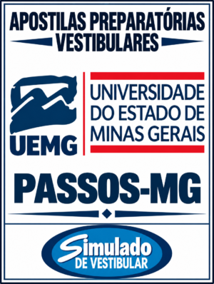 KIT 119 APOSTILAS VESTIBULAR "UEMG PASSOS-MG 2027” ! SÃO MAIS DE 90 MIL QUESTÕES (TESTES E DISCURSIVAS), PARA VOCÊ TREINAR EM APOSTILAS COMPLETAS, COM TEORIA APROFUNDADA, FICHAS RESUMO, EXERCÍCIOS COM GABARITOS E RESOLUÇÕES! E INCLUI TAMBÉM, 24 PROVAS "UEMG PASSOS-MG DE 2005-1 ATÉ 2026-1″, COM GABARITOS, PARA VOCÊ TREINAR E PRATICAR SEUS CONHECIMENTOS! E MAIS: 4 APOSTILAS BÔNUS DO ENEM, COM 2 MIL QUESTÕES (EXERCÍCIOS TESTES), COM GABARITOS E RESOLUÇÕES! OBS.: MATERIAL DIGITAL EM PDF! KIT UEMG PASSOS-MG 2027.!