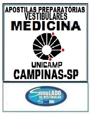 KIT 119 APOSTILAS PREPARATÓRIAS PARA O VESTIBULAR "UNICAMP MEDICINA CAMPINAS-SP 2027"! SÃO MAIS DE 90 MIL QUESTÕES (TESTES E DISCURSIVAS), PARA VOCÊ TREINAR EM APOSTILAS COMPLETAS, COM TEORIA APROFUNDADA, FICHAS-RESUMO E EXERCÍCIOS COM GABARITOS E RESOLUÇÕES.! E INCLUI TAMBÉM, 27 UNICAMP DE 1998 ATÉ 2026, COM RESOLUÇÕES E COMENTÁRIOS DE TODAS AS QUESTÕES (1ª FASE TESTES E 2ª FASE DISCURSIVAS).! OBS: MATERIAL DIGITAL EM PDF (PODE SER TOTALMENTE IMPRESSO)!OBS.: MATERIAL DIGITAL EM PDF.! KIT UNICAMP MEDICINA CAMPINAS-SP 2027.!