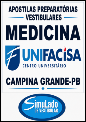 KIT REVISÃO VESTIBULAR “UNIFACISA MEDICINA CAMPINA GRANDE-PB 2027-1”! SÃO 19 APOSTILAS DE REVISÃO FINAL, COM TEORIA RESUMIDA E MAIS DE 21 MIL QUESTÕES (TESTES E DISCURSIVAS), COM RESOLUÇÕES E GABARITOS! E TAMBÉM,13 PROVAS DA “UNIFACISA MEDICINA DE 2017-2 ATÉ 2024-2”,COM GABARITOS, PARA VOCÊ TREINAR E PRATICAR SEUS CONHECIMENTOS.! E MAIS: 1 APOSTILA DE FICHAS-RESUMO (FLASHCARD).! OBS.: MATERIAL DIGITAL EM PDF! KIT REVISÃO UNIFACISA MEDICINA CAMPINA GRANDE-PB 2027-1.!