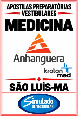 KIT REVISÃO FINAL VESTIBULAR "ANHANGUERA MEDICINA SÃO LUÍS-MA 2027-1”! SÃO 21 APOSTILAS DE REVISÃO FINAL, COM TEORIA RESUMIDA E MAIS DE 20 MIL QUESTÕES (TESTES E DISCURSIVAS), COM GABARITOS E RESOLUÇÕES!  E INCLUI TAMBÉM, 5 PROVAS “GRUPO KROTON MEDICINA (UNIC, UNIME,PITÁGORAS E ANHANGUERA) BANCA ECONRIO DE 2025-1 ATÉ 2026-1”, COM GABARITOS, PARA VOCÊ TREINAR E PRATICAR SEUS CONHECIMENTOS ! E MAIS: 1 APOSTILA DE FICHAS-RESUMO (FLASHCARD)! OBS.: MATERIAL DIGITAL EM PDF.! KIT ANHANGUERA MEDICINA SÃO LUÍS-MA.!  
