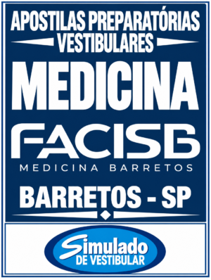 KIT REVISÃO VESTIBULAR "FACISB MEDICINA BARRETOS-SP 20267! SÃO 23 APOSTILAS DE REVISÃO FINAL, COM TEORIA RESUMIDA E MAIS DE 20 MIL QUESTÕES (TESTES E DISCURSIVAS), COM GABARITOS E RESOLUÇÕES! E TAMBÉM, 13 PROVAS "FACISB MEDICINA BARRETOS-SP BANCA VUNESP DE 2014-1 ATÉ 2026-1″, COM GABARITOS, PARA VOCÊ TREINAR E PRATICAR SEUS CONHECIMENTOS! E MAIS: 1 APOSTILA DE FICHAS RESUMO (EM FLASHCARDS)! OBS.: MATERIAL DIGITAL EM PDF! KIT REVISÃO FACISB MEDICINA BARRETOS-SP 2027.!