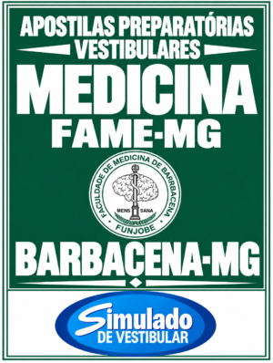 KIT REVISÃO VESTIBULAR “FAME MEDICINA BARBACENA-MG 2027”! SÃO 23 APOSTILAS DE REVISÃO FINAL, COM TEORIA RESUMIDA E MAIS DE 21 MIL QUESTÕES (TESTES E DISCURSIVAS), COM GABARITOS E RESOLUÇÕES! E INCLUI TAMBÉM, 13 PROVAS “FAME MEDICINA BARBACENA-MG”, DE 2010-1 ATÉ 2026-2", COM GABARITOS, PARA VOCÊ TREINAR E PRATICAR SEUS CONHECIMENTOS! E MAIS: 1 APOSTILA DE FICHAS-RESUMO (EM FLASHCARDS) ! OBS: MATERIAL DIGITAL EM PDF"! KIT REVISÃO FAME MEDICINA BARBACENA-MG 2027.!