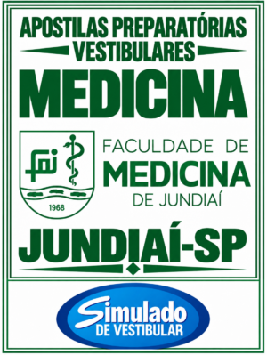 KIT REVISÃO VESTIBULAR "FMJ MEDICINA JUNDIAÍ-SP 2028”! SÃO 23 APOSTILAS DE REVISÃO FINAL, COM TEORIA RESUMIDA E MAIS DE 20 MIL QUESTÕES (TESTES E DISCURSIVAS), COM GABARITOS E RESOLUÇÕES! E INCLUI TAMBÉM, 24 PROVAS "FMJ MEDICINA JUNDIAÍ-SP BANCA VUNESP DE 2004 ATÉ 2027”, COM GABARITOS E RESOLUÇÕES, PARA VOCÊ TREINAR E PRATICAR SEUS CONHECIMENTOS! E MAIS: 1 APOSTILA DE FICHAS RESUMO (FLASHCARDS)! OBS.: MATERIAL DIGITAL EM PDF! KIT REVISÃO FMJ MEDICINA JUNDIAÍ-SP 2028.!