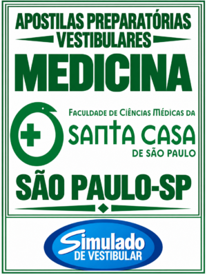 KIT REVISÃO VESTIBULAR "SANTA CASA MEDICINA SÃO PAULO-SP 2027"! SÃO MAIS DE 21 MIL QUESTÕES (TESTES E DISCURSIVAS), COM GABARITOS E RESOLUÇÕES, FICHAS RESUMO E 9 PROVAS "SANTA CASA MEDICINA SÃO PAULO-SP BANCA VUNESP DE 2018-1 ATÉ 2026-1", COM RESOLUÇÕES E COMENTÁRIOS DE TODAS AS QUESTÕES! OBS: MATERIAL DIGITAL EM PDF (TOTALMENTE IMPRIMÍVEL)! KIT REVISÃO FINAL SANTA CASA DE SÃO PAULO-SP BANCA VUNESP 2027!