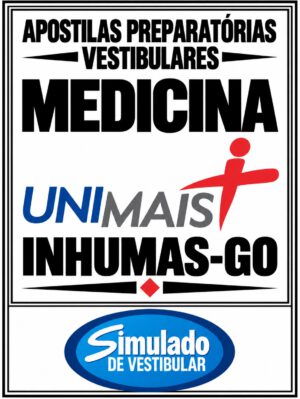 KIT REVISÃO VESTIBULAR "UNIMAIS MEDICINA INHUMAS-GO 2027-1”! SÃO 23 APOSTILAS DE REVISÃO FINAL, COM TEORIA RESUMIDA E MAIS DE 20 MIL QUESTÕES (TESTES E DISCURSIVAS), COM GABARITOS E RESOLUÇÕES! E INCLUI TAMBÉM, 10 “SIMULADOS VESTIBULARES MEDICINA-SP”, COM GABARITOS, PARA VOCÊ TREINAR E PRATICAR SEUS CONHECIMENTOS.! E MAIS: 1 APOSTILA FICHAS RESUMO (EM FLASHCARDS)! OBS.: MATERIAL DIGITAL EM PDF.! KIT UNIMAIS MEDICINA INHUMAS-GO 2027-1.!