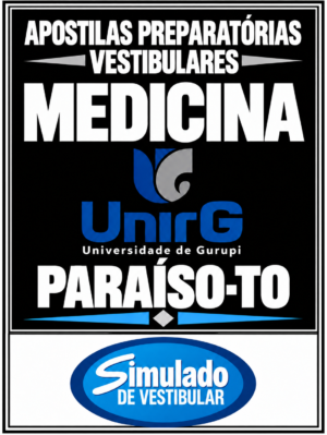 KIT REVISÃO VESTIBULAR “UNIRG MEDICINA PARAÍSO-TO 2027”! SÃO 23 APOSTILAS DE REVISÃO FINAL, COM TEORIA RESUMIDA E MAIS DE 20 MIL QUESTÕES (TESTES E DISCURSIVAS), COM GABARITOS E/OU RESOLUÇÕES! E TAMBÉM, 24 PROVAS "UNIRG MEDICINA GURUPI E PARAÍSO-TO DE 2013-1 ATÉ 2026-1″, COM GABARITOS, PARA VOCÊ TREINAR E PRATICAR SEUS CONHECIMENTOS! E MAIS: 1 APOSTILA DE FICHAS-RESUMO (FLASHCARDS)! OBS.: MATERIAL DIGITAL EM PDF! KIT UNIRG MEDICINA PARAÍSO-TO 2027.!