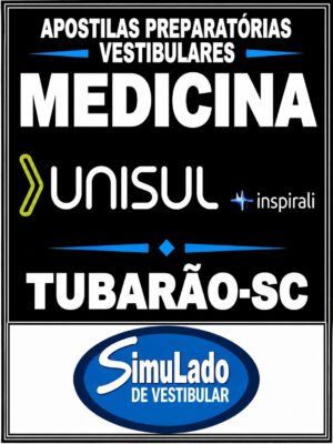 KIT REVISÃO VESTIBULAR "UNISUL MEDICINA TUBARÃO-SC 2027-1”! SÃO 15 APOSTILAS DE REVISÃO FINAL, COM TEORIA RESUMIDA E MAIS DE 21 MIL QUESTÕES (TESTES E DISCURSIVAS), COM GABARITOS E/OU RESOLUÇÕES! E TAMBÉM, 15 PROVAS "UNISUL MEDICINA TUBARÃO E PALHOÇA-SC DE 2013-2 ATÉ 2026-1″, COM GABARITOS, PARA VOCÊ TREINAR E PRATICAR SEUS CONHECIMENTOS! E MAIS: 1 APOSTILA DE FICHAS-RESUMO (FLASHCARDS).! OBS.: MATERIAL DIGITAL EM PDF.KIT REVISÃO UNISUL MEDICINA TUBARÃO-SC 2027-1.