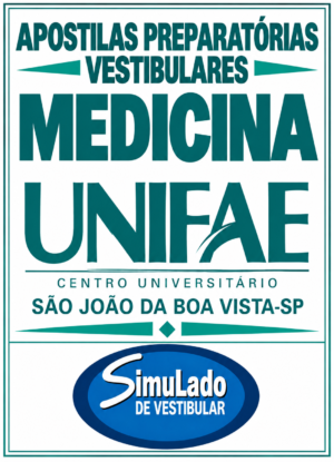 KIT REVISÃO VESTIBULAR "UNIFAE MEDICINA SÃO JOÃO DA BOA VISTA-SP 2027”! SÃO 23 APOSTILAS DE REVISÃO FINAL, COM TEORIA RESUMIDA E MAIS DE 20 MIL QUESTÕES (TESTES E DISCURSIVAS), COM GABARITOS E RESOLUÇÕES! E INCLUI TAMBÉM, 9 PROVAS "UNIFAE MEDICINA SÃO JOÃO DA BOA VISTA-SP DE 2014 ATÉ 2026", COM GABARITOS, PARA VOCÊ TREINAR E PRATICAR SEUS CONHECIMENTOS! E MAIS: 1 APOSTILA DEFICHAS RESUMO (EM FLASHCARDS) ! OBS: MATERIAL DIGITAL EM PDF! KIT UNIFAE MEDICINA SÃO JOÃO DA BOA VISTA-SP 2027.!